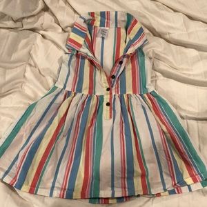 Carter’s striped collar dress 24 months